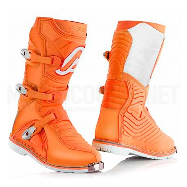 Botas off-road junior Acerbis X-KID naranjas ref: A-0023415.010