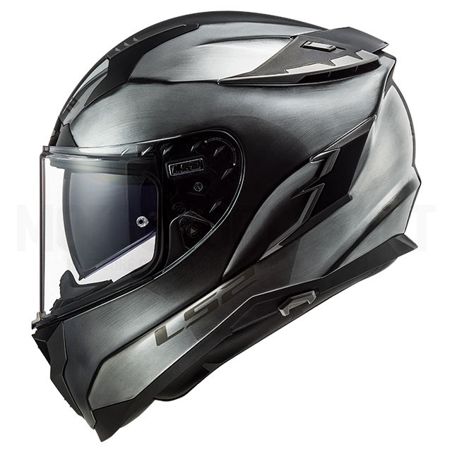 Casque intégral LS2 FF327 Challenger Jeans - Titanium