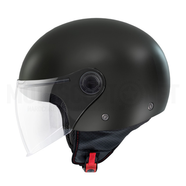 Casco MT Helmets Street S Solid A1 Negro Mate 