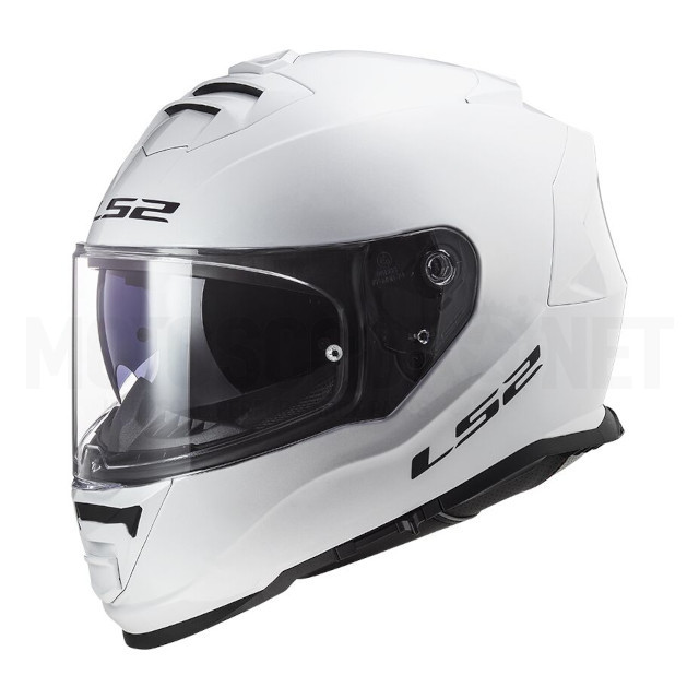 Casco integral LS2 FF800 storm II solid blanco