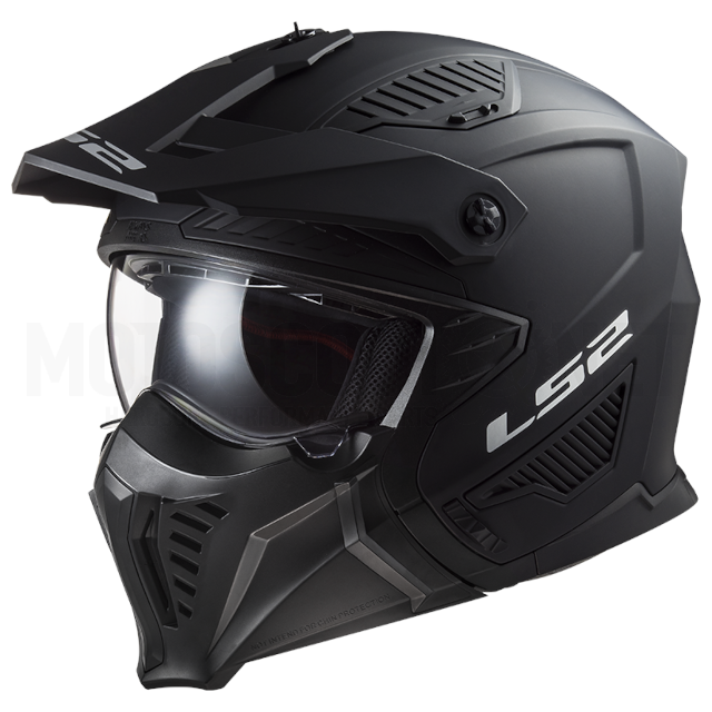 A-366061011 Casco LS2 OF606 Drifter Solid Negro Mate 