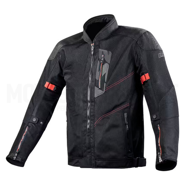 Chaqueta ventilada LS2 Alba hombre Negra