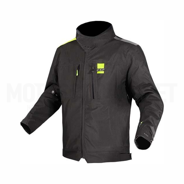 Chaqueta invierno LS2 Titanium hombre Negro / Amarillo