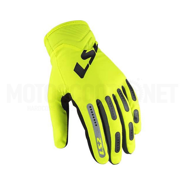 Guantes Motocross LS2 Bend Hombre Amarillo Fluor  A-70140S0154