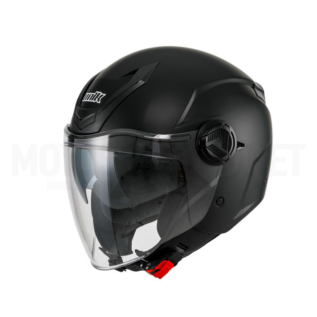 Casco Jet Unik venus - negro mate