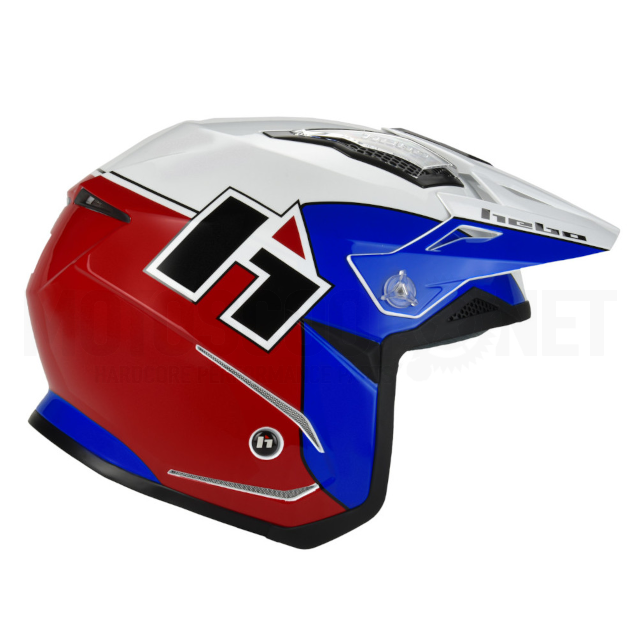 Casco Trial Hebo Zone 5 Air D01 Rojo 