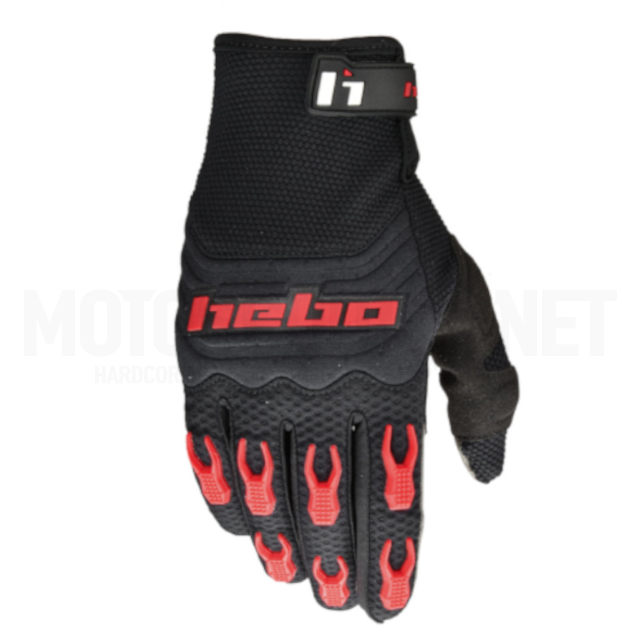 Guantes enduro Hebo Baggy II Rojo