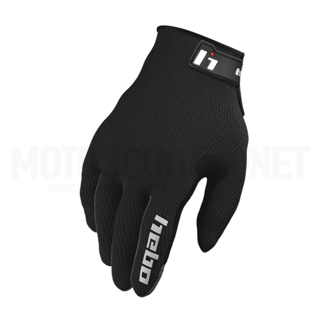 Guantes trial Hebo Team III Negro