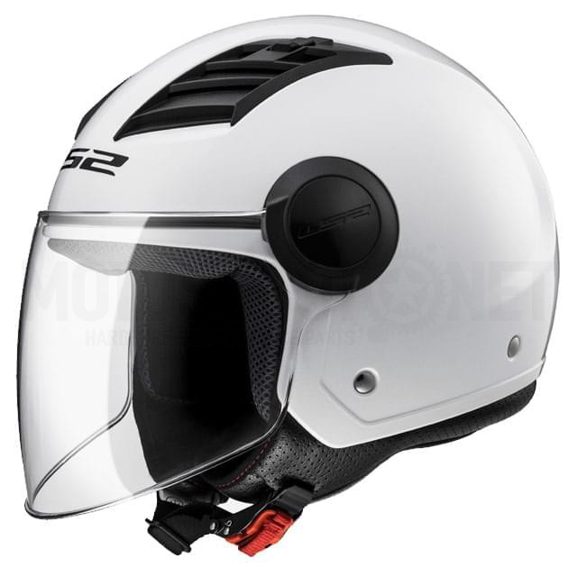 Casco Jet Airflow LS2 OF562 Solid Blanco ref: LS30562.50.02