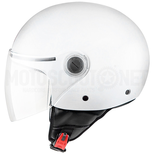 MT Helmets OF501 Casque Street Solid - blanc perle brillant