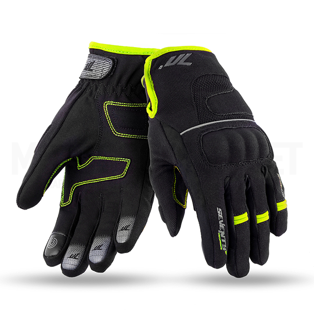 Guantes Seventy 70 SD-C43 Invierno Urban Hombre Negro/Amarillo