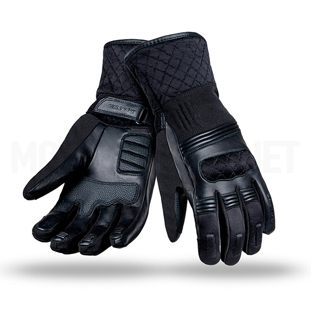 Guantes Seventy 70 SD-T53 invierno Touring Mujer Negro