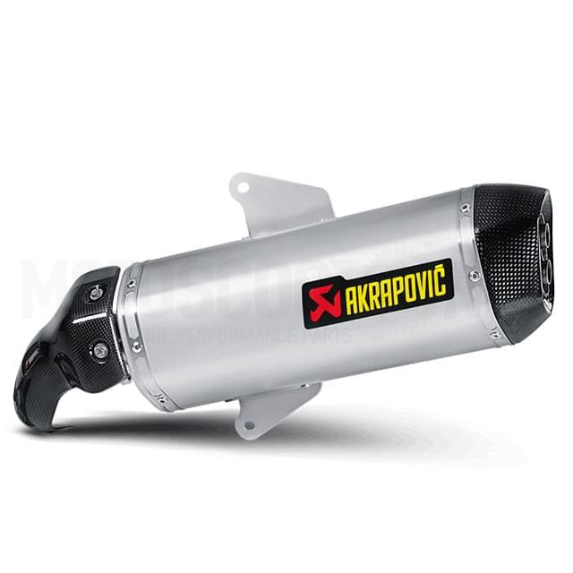 Echappement complet Akrapovic Hexagonal Gilera GP800 >14 (CE) - titane