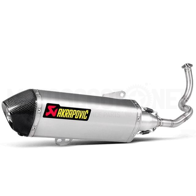 Escape completo Honda Shi 125/150 >2013 Akrapovic Homologado silenciador titanio-carbono ref:S-H125R2-HRSS