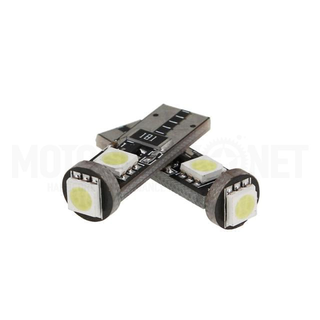 Kit LED Amolux T10 blanc, 3 feux de position LED, 130mA