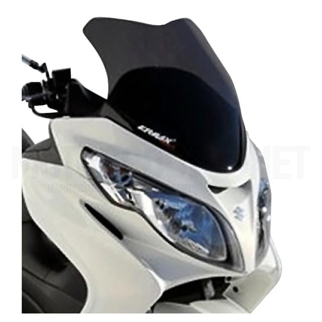 Ecran sport Suzuki Burgman 400 06-11 ErMax - noir foncé