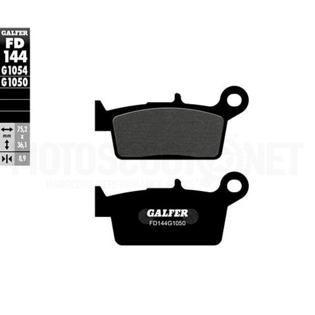 Plaquettes de frein Honda NS1 >1996 Galfer