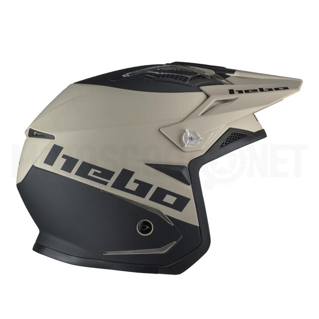 Casco Trial Hebo Zone 5 We Trust Mate Beige 01