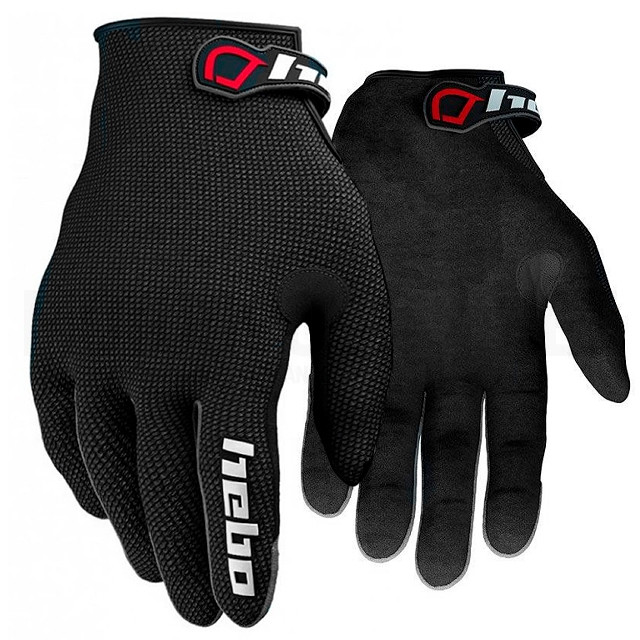 Guantes trial Hebo Team Junior II Negro ref: A-HE1157N