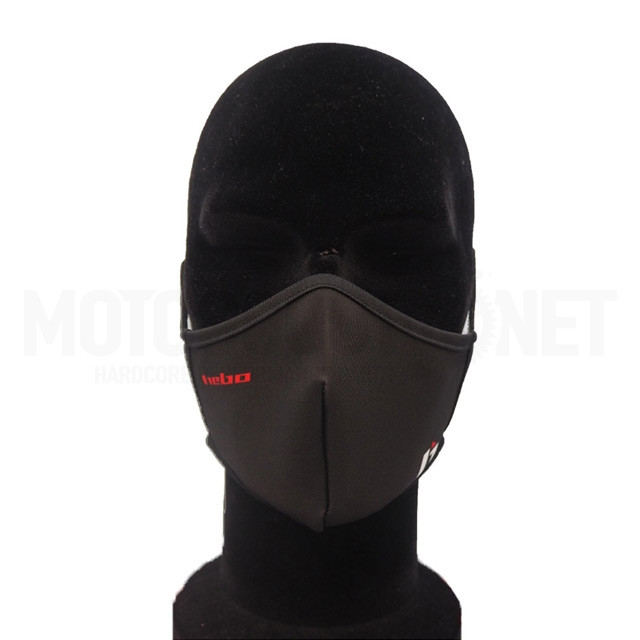 Mascarilla lavable Hebo H Type Negra Adulto ref: HE6100 