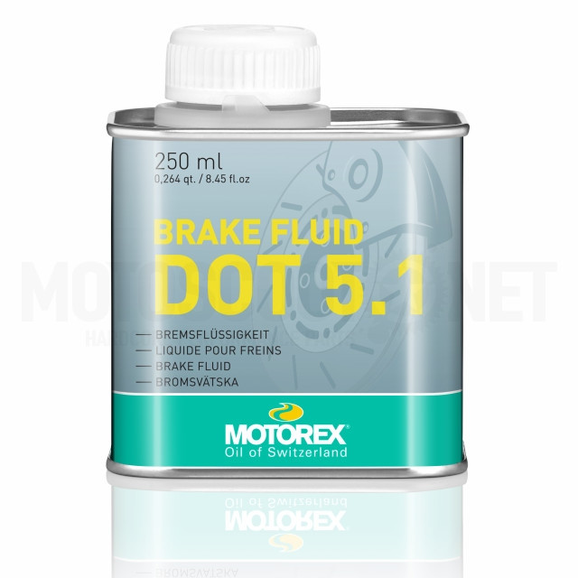 Líquido de frenos BRAKE FLUID DOT 5.1 250ml Motorex