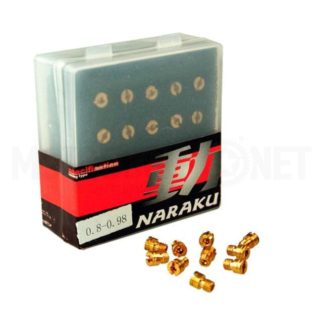 Kit gomme carburateur haute type PHBG 80-98 4mm Naraku