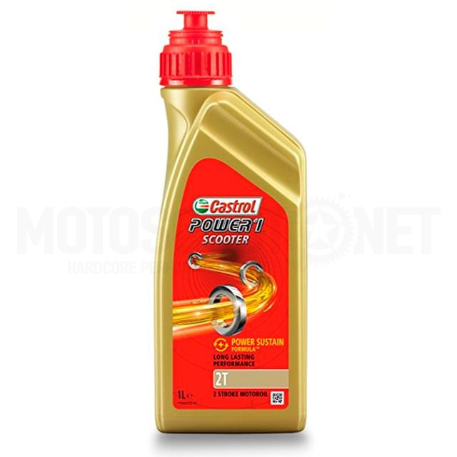 Castrol Power1 Synthetic Scooter 2T 1L Mix Oil