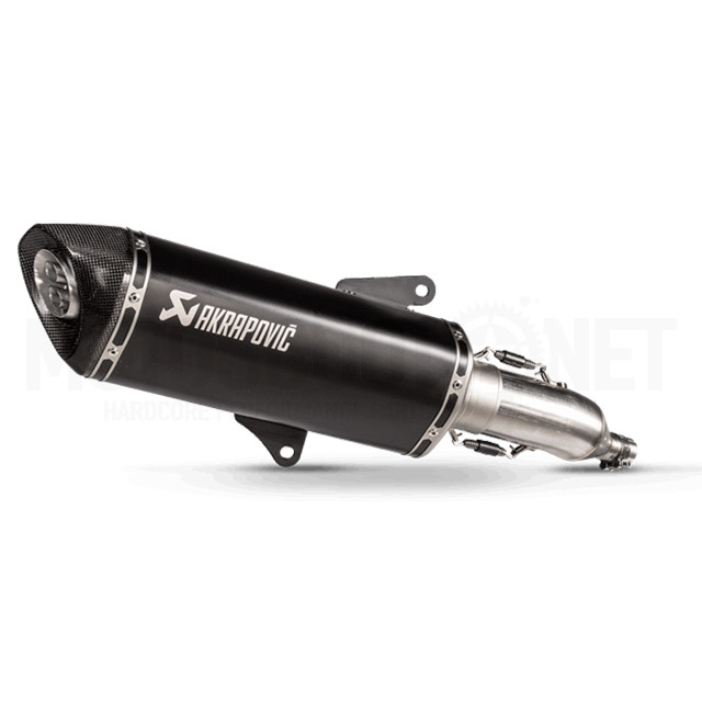 S-H3SO8-HRSSBL HONDA FORZA 350 2021 Akrapovic