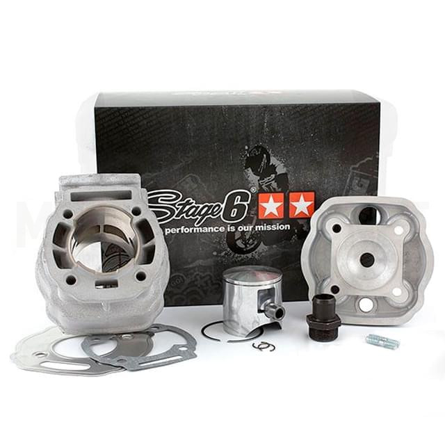 Cilindro Derbi euro3 88cc Stage6 Big Racing C.45 bulón 12mm ref: S6-7019320