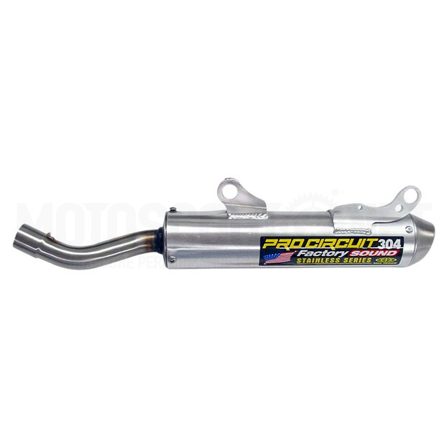 SH04250-SE Silenciador 304 Factory Sound Honda CR 250 R 04-07 Pro-Circuit