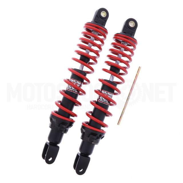 Kit suspensiones YSS DTG Yamaha X-Max 300 17-24 Muelle rojo