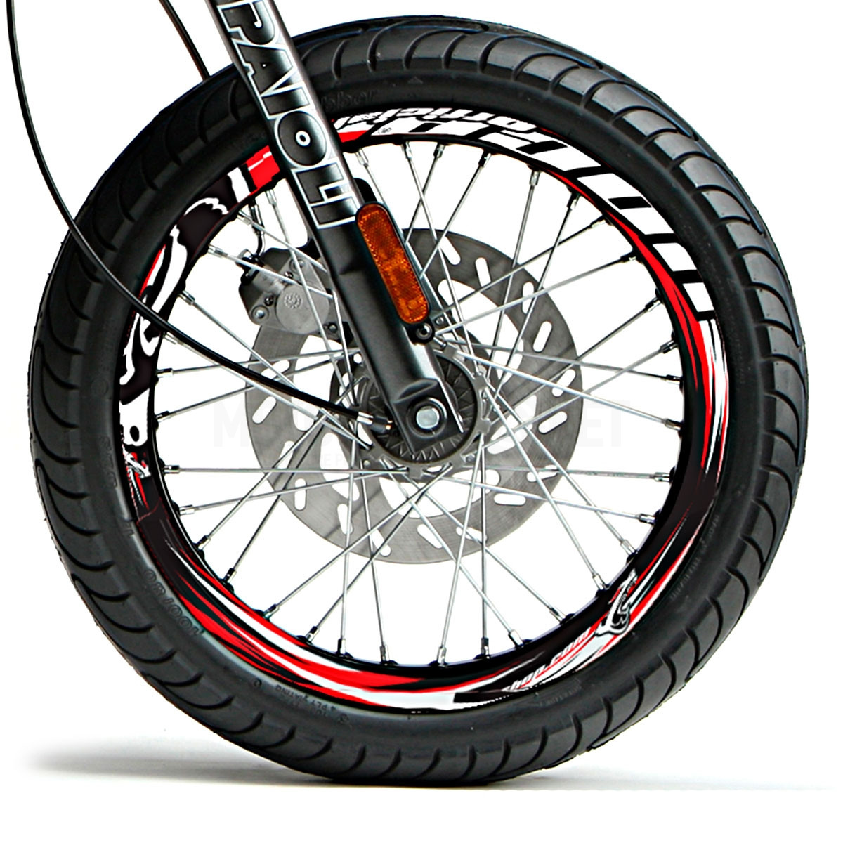 Kit pegatinas llantas VOCA marchas 50cc ref: VCR-KIT-WHEELS