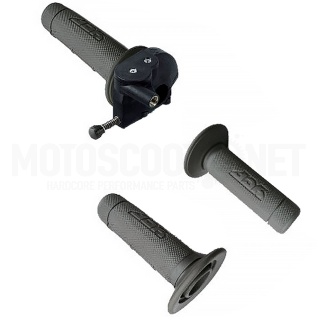 Mando de gas Pitbike YCF >20 con puños y tornillo limitador ref: YC110-0138-04