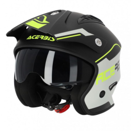 Casque de trial Acerbis Jet Aria - jaune fluo-noir