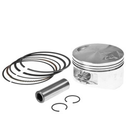 Piston pour cylindre Airsal C02046458 "Aluminium 152,7cc", course 57,8mm, d.58mm, Honda 150cc