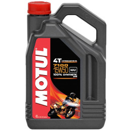 Aceite motor 4T 15W50 4L Motul 7100