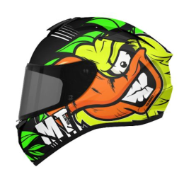 MT Helmets FF106 Targo Truck A2 Helmet - jaune fluorescent brillant