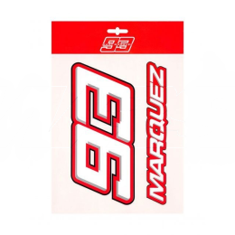 Grand autocollant Marc Marquez 93