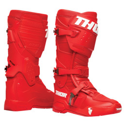 Bottes Thor Radial Off-Road rouges - taille 44,5