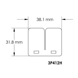 Lames carbone VForce KTM 50 09-15 / 65 08-17