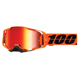 Lunettes Offroad 100% Armega CW2 - verre miroir rouge