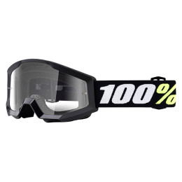 Lunettes de protection tout-terrain 100% Strata Mini- noir - oculaire transparent