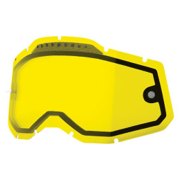 Offroad 100% Generation 2 double lunettes ventilées - jaune