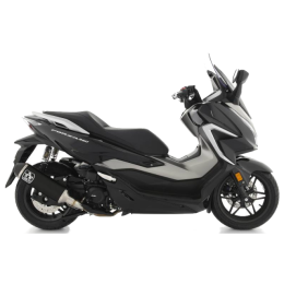 Silencieux d'échappement Arrow Urban Honda Forza 350 ABS Euro 5 &gt;21 (CE) noir-carbone noir