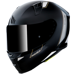 MT Helmets FF110 Revenge 2 Solid A11 Helmet - noir brillant