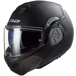 LS2 FF906 Advant Solid Modular Helmet - noir mat