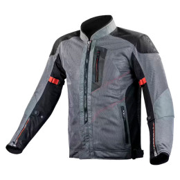 Veste ventilée LS2 Alba pour homme - gris