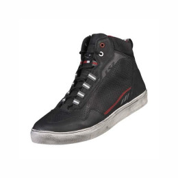 Bottes LS2 Zoe pour hommes noir-rouge