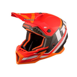 Casque MX Hebo Ransom - Rouge