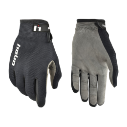 Gants de trial Hebo Nano Pro IV - Noirs